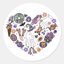 Fantasmas de Halloween retro con Roller Blades