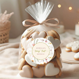 Pegatina Redonda Fantasy Fairy First Wilflower