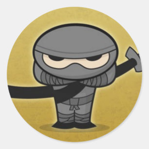 Pegatina Redonda Farkin' Ninja