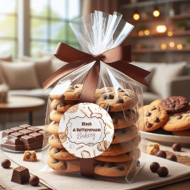 Pegatina Redonda Farmhouse Artisan Bakery