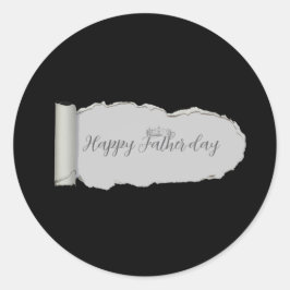 Pegatina Redonda Father’s Day Gift for Dad