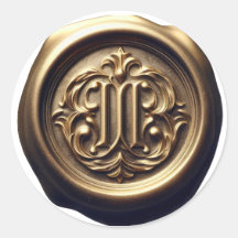 Faux Wax Seep Impression Gold