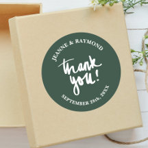 Favor de Boda con Caligrafía "Sage Green" de Agrad