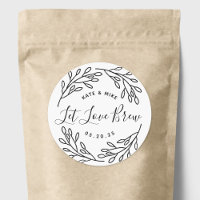 Favor de Boda de Café 'Deja que el Amor se Ferment