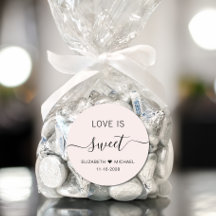 Favor de boda rosa dulce amor