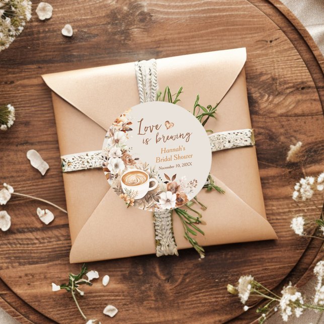 Pegatina Redonda Favor de Despedida de Soltera Amor en Ebullición (Subido por el creador)