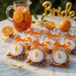 Pegatina Redonda Favor de despedida de soltera personalizado