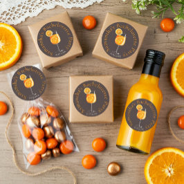 Pegatina Redonda Favor de despedida de soltera personalizado