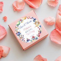 Favor de té de despedida de soltera de Alicia en e