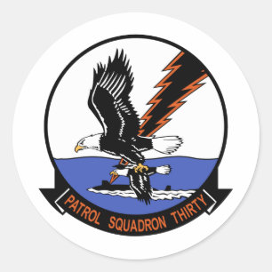 Pegatina Redonda Favorable jerarquía VP-30