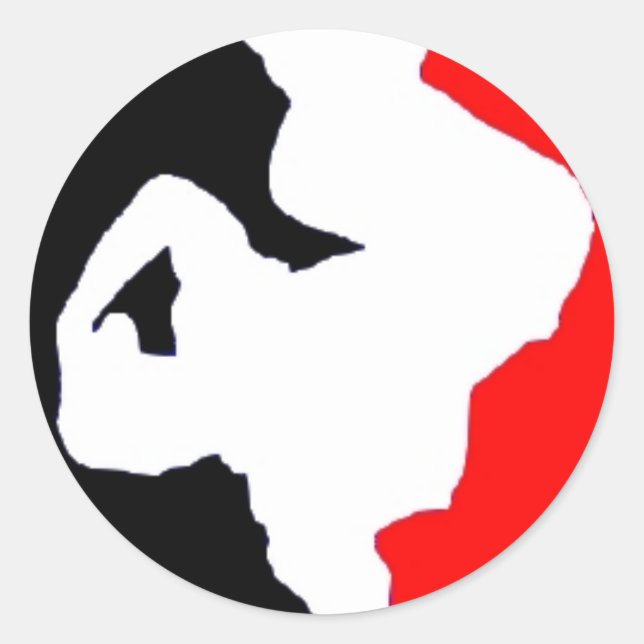 Pegatina Redonda FDB BBoy (Anverso)