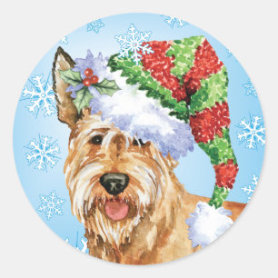 Pegatina Redonda Felices Howlidays Berger Picard