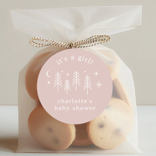 Pegatina Redonda Feliz Camper es un chico