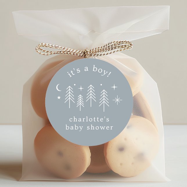 Pegatina Redonda Feliz Camper es un chico (Subido por el creador)