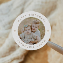 Feliz cumpleaños con foto