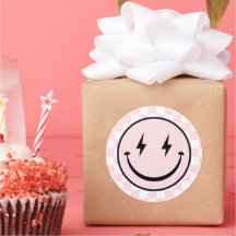 Feliz cumpleaños de Chica rosa Groovy