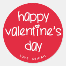 Feliz Día de San Valentín - Cuta tipografía