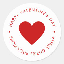 Feliz Día de San Valentín, Personalizado curado de