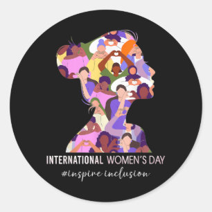 Pegatina Redonda Feliz Día del Presidente para hombres y mujeres