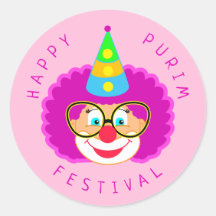Feliz Festival de Purim Funny Fiesta de Payasos