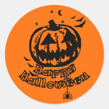 Feliz Halloween Jack O Lantern