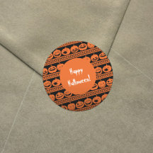 Feliz Naranja de Halloween Calabaza Jack O Lantern