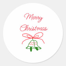 Feliz Navidad arcos rojos con campanas de jingle v