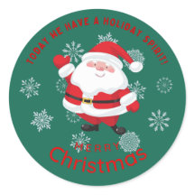 Feliz Navidad con Santa Personalizado