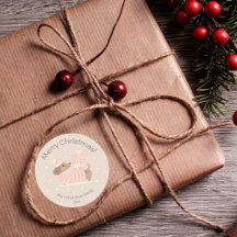 Feliz Navidad Dachshund con regalos