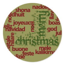 Feliz Navidad Word Cloud