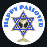 Pegatina Redonda Feliz Pascua<br><div class="desc"></div>