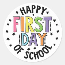 Feliz Primer Día De Educación Escolar De Maestros 