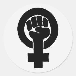 Pegatina Redonda Feminismo