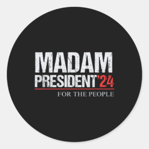 Pegatina Redonda Feminista de Pro Choice 2024