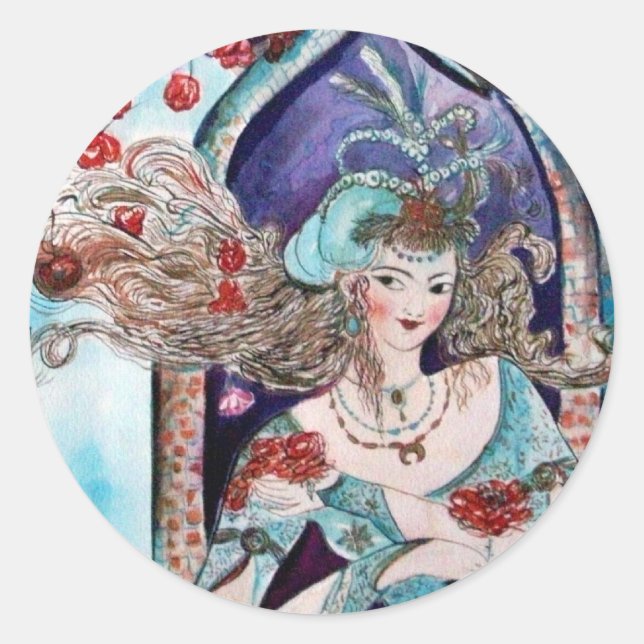 PEGATINA REDONDA FERIA TURCA TAIL (Anverso)