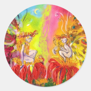 PEGATINA REDONDA FERIAS DEL AMANECER