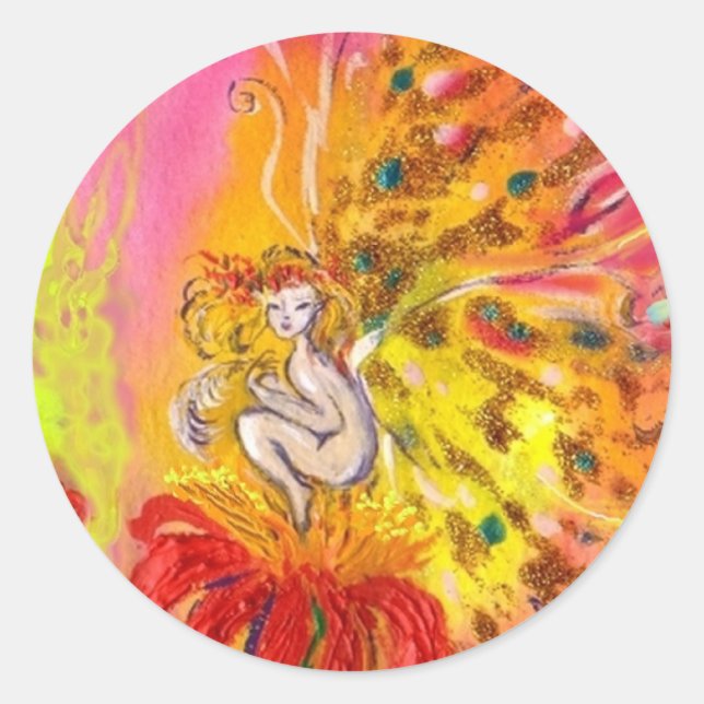 PEGATINA REDONDA FERIAS DEL AMANECER (Anverso)