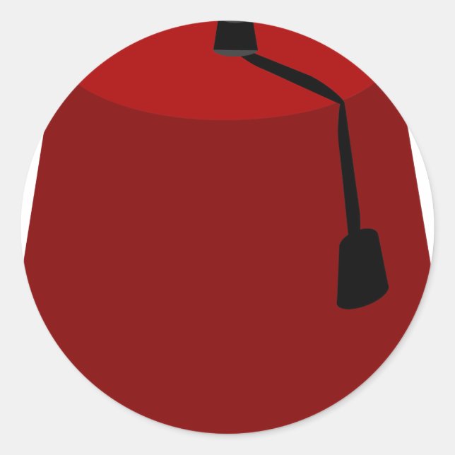 Pegatina Redonda Fes-Gorra (Anverso)