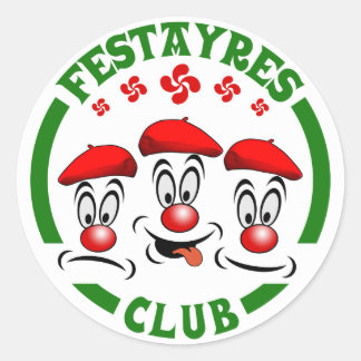 Pegatina Redonda Festayres club