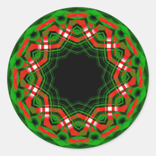 Pegatina Redonda Festival Celtic Yule