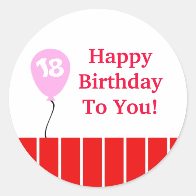 Pegatina Redonda Festividad (Anverso)