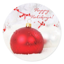 Festividades Felices En Blanco Y Rojo De Los navid