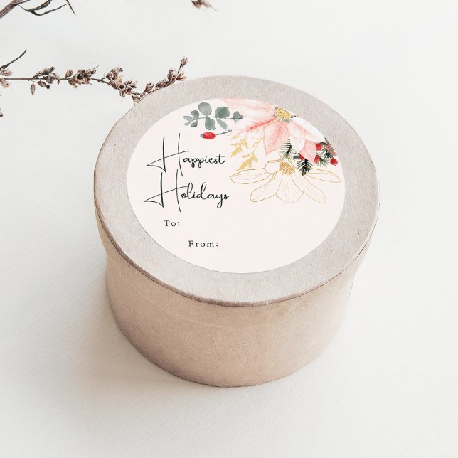 Pegatina Redonda Festividades florales más modernas desde (Subido por el creador)