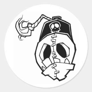 Pegatina Redonda fez