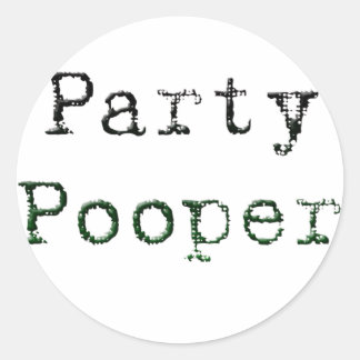 Pegatina Redonda Fiesta