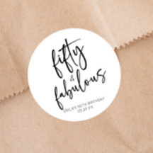 Fiesta de 50 Años Mínima 50 y Fabulosa