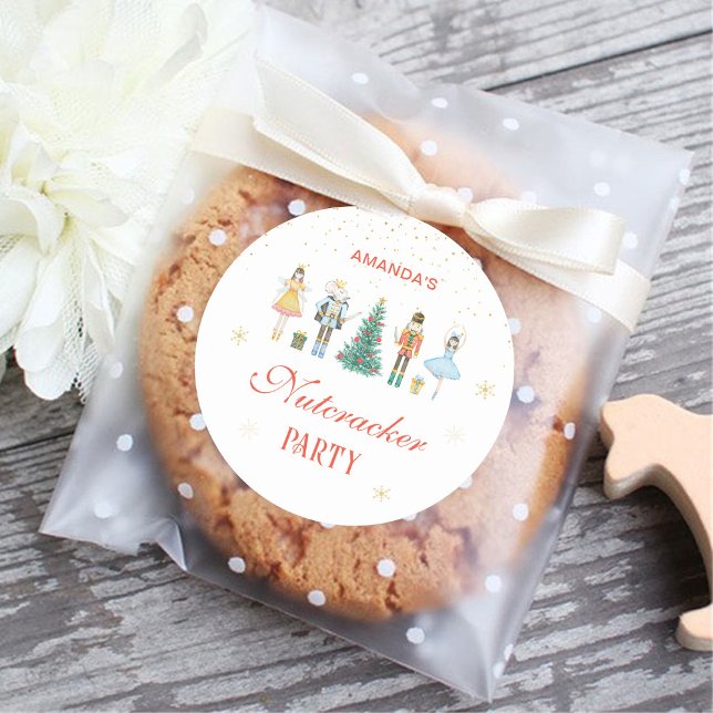 Pegatina Redonda Fiesta de Cascanueces (Subido por el creador)