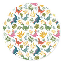 Fiesta de cumpleaños de Dinosaur Kid dibujada a ma