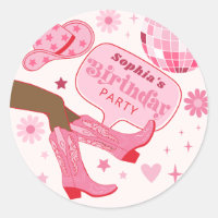 Fiesta de cumpleaños de lechera rosada Vamos Chica