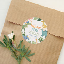 Fiesta de cumpleaños de los dinosaurios de color a